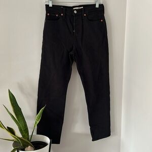 Levi’s wedgie straight leg jeans